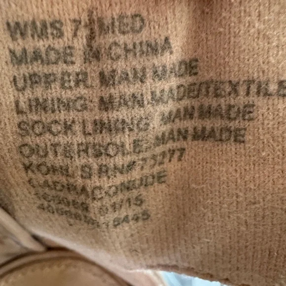 Candie's Nude glossy ankle strap Heels 7.5 - Picture 11 of 11